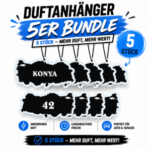 Konya 42 Duftanhänger 5er Set
