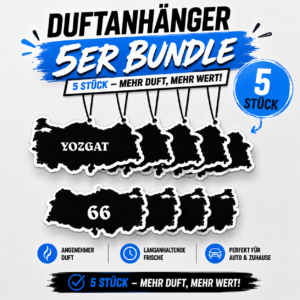 Yozgat 66 Duftanhänger 5er Set