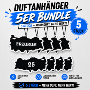Erzurum 25 Duftanhänger 5er Set