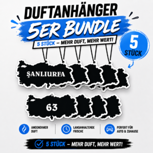 Sanliurfa 63 Duftanhänger 5er Set