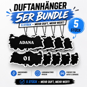 Adana 01 Duftanhänger 5er Set