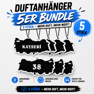 Kayseri 38 Duftanhänger 5er Set